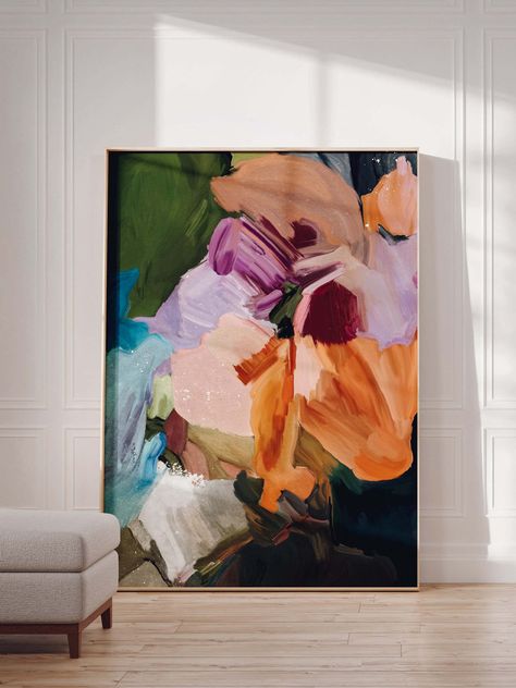 Products - CORINNE MELANIE ART Corinne Melanie, Fall Canvas Painting, Canvas Painting Ideas, Abstract Art Inspiration, Arte Inspo, Cloud Painting, Large Abstract Painting, Beginner Painting, Arte Floral