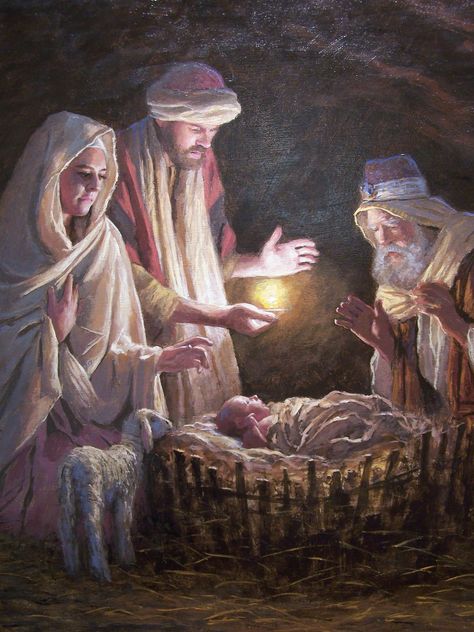 (via denise izzo) Jon McNaughton - "The Three Wisemen" (Click for other Jon McNaughton Paintings on Facebook.) Christmas Manger, Religious Christmas Cards, The Nativity, Meaning Of Christmas, Christmas Jesus, O Holy Night, Jesus Christus, Birth Of Jesus, Religious Christmas