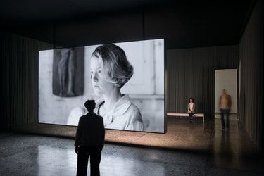 Film Installation, St Louis Art, Alberto Giacometti, Art Calendar, Miami Art, Whitney Museum, Venice Biennale, Film Art, Art Installation