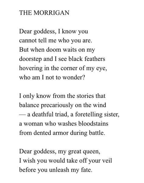 6 April 2018 — THE MORRIGAN  #themorrigan #morrigan #irishmythology #mythology #legend #story #poem #poetry #writing #365challenge #365daychallenge The Morrigan Witchcraft, Morrigan Goddess Aesthetic, Morrigan Aesthetic Goddess, The Morrigan Offering, An Morrigan, Pagan Poems, The Morrigan Aesthetic, The Morrigan Art, Irish Paganism