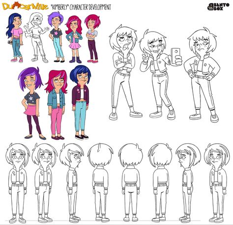 Style Development, Caricature Sketch, Cartoon Style Drawing, Character Model Sheet, Flower Outline, On Hiatus, Sakura Card, Old Cartoons, Cartoon Character Design