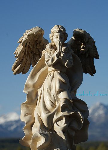 ~ April Angel ~ | i'm usually going 2 da cemetery 2 shoot an… | Flickr Entertaining Angels, Cemetery Angels, Cemetery Statues, I Believe In Angels, Angel Statue, Angel Sculpture, Cemetery Art, Angels Among Us, Angel Statues