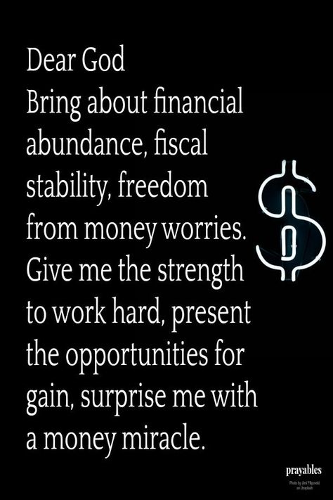 AMEN! Click pix for your FREE PRAYABLES PRINTABLE of Bible verse, Blessings, Daily Affirmations, and Inspirational quotes. Bible Verse Blessings, Prayer For Finances, Financial Prayers, Money Prayer, Everyday Prayers, Spiritual Prayers, Financial Abundance, Miracle Prayer, Good Prayers