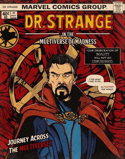 Doctor Stranger Marvel, Dr Strange Poster, Dr Strange Comic, Doctor Strange Poster, Doctor Strange Comic, Poster Marvel, Marvel Comics Vintage, Marvel Background, Marvel Comics Covers