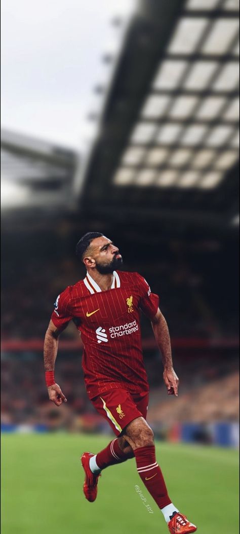 Mo Salah Wallpaper, Mosalah Liverpool, Egyptian King, Football Wallpapers, Football Stars, Egyptian Kings, Mo Salah, Mohamed Salah, Liverpool Football Club