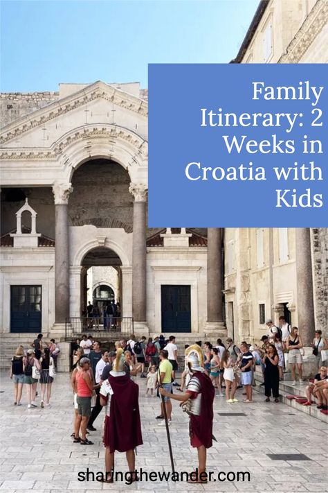 Croatia With Kids, Trogir Croatia, Croatia Itinerary, Travel Croatia, Croatia Dubrovnik, Vienna Travel, Krka National Park, Croatia Beach, Beautiful Vacation Destinations