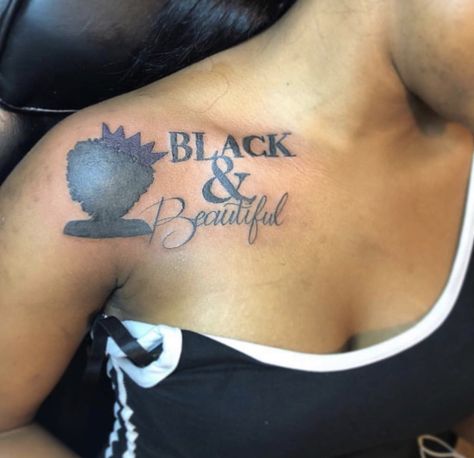 Soulaan Culture, 2016 Tattoo, Hairstylist Tattoos, Cute Tattoos With Meaning, Empowering Tattoos, Meaningful Wrist Tattoos, Girl Power Tattoo, Side Neck Tattoo, African Tattoo