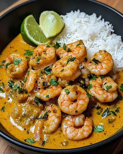 Coconut Curry Shrimp Recipe – Easy, Flavorful & Spicy - optimal recipes Spicy Coconut Curry Scallops, Savory Coconut Recipes, Coconut Curry Shrimp Recipe, Shrimp Curry Recipe Easy, Shrimp Recipe Easy, Shrimp Curry Recipe, Optimal Recipes, Coco Curry, Crawfish Recipes