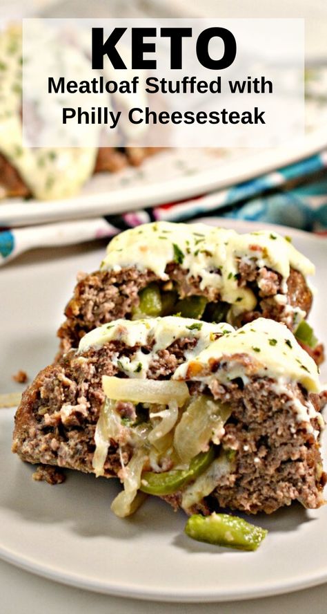 Meatloaf Stuffed, Keto Meatloaf, Stuffed Meatloaf, Medicine Tips, Best Diet Foods, Boiled Egg Diet Plan, Low Carb Diet Plan, Philly Cheesesteak, Low Carb Diet Recipes