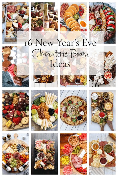 New Years Eve Charcuterie Board, New Years Charcuterie, New Years Eve Charcuterie, New Years Charcuterie Board, Holiday Meatballs, Party Charcuterie Board, Cheese Stars, Peppermint Meringues, Vegan Tzatziki