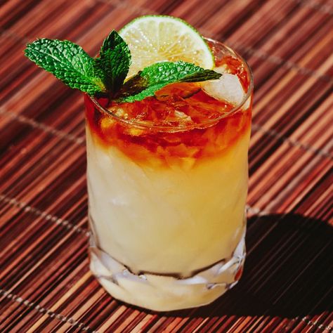 Mai Tai Cocktail Recipe Dark Rum Cocktails, Mai Tai Cocktail Recipes, Mai Tai Recipe, Rum Cocktail Recipes, Tiki Cocktails, Tiki Drinks, Rum Cocktails, Best Cocktail Recipes, Rum Drinks