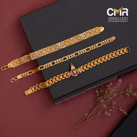 Bracelets Gold Simple For Man, Braslet Gold For Men Latest, Bracelets For Men Gold Indian, Gold Bracelet For Men Design Latest, Bracelet Designs For Men In Gold, Boys Gold Bracelet Design, Kadiyam For Men Gold, Mens Gold Bracelets Latest, Braslet Gold For Men