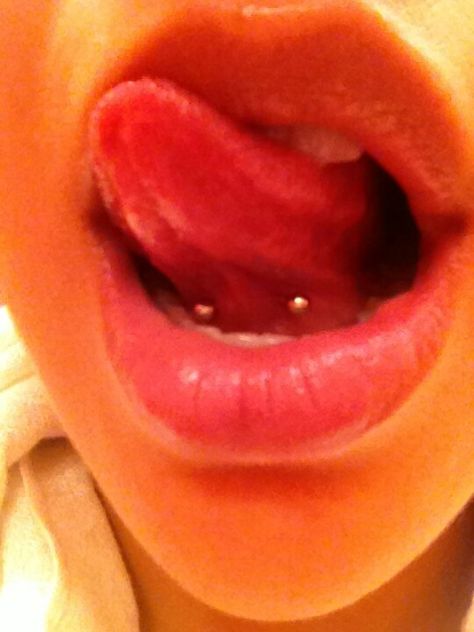 My Frenulum Piercing <3 Frenulum Piercing, Piercings