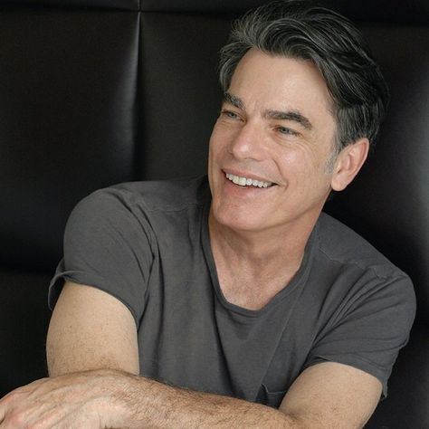 Alzheimers Disease, Peter Gallagher, Open Collar Shirt, Dark Suit, Jet Black Hair, John Denver, Make Pictures, Character Actor, Ladies And Gentlemen