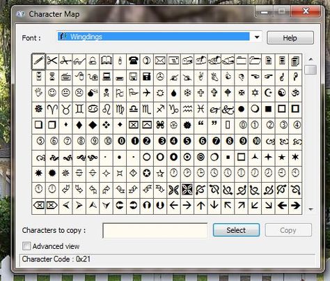 Tutorial:  Dingbats & Wingdings: Fun symbols to use in documents and blog posts I did not know this Handmade Greeting Card Designs, Computer Class, Computer Help, Technology Hacks, Social Media Resources, Work Skills, Character Map, Instructional Design, Hacking Computer
