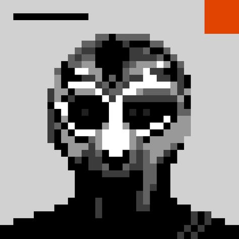 8-bit version of Doom + Madlib’s Madvillainy Four Tet, Kid Pics, Doom 3, Mf Doom, Pix Art, Art Parody, Pixel Art Design, Weird Dreams, Logo Illustration