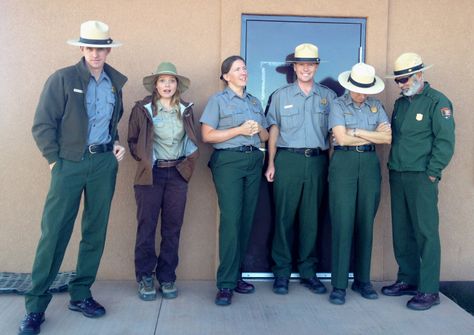 We park rangers don't know what to do with ourselves during a shutdown. We're not even allowed to hike in our own park. Park Ranger Costume Women, Park Ranger Aesthetic Outfit, Forest Ranger Aesthetic, Park Ranger Outfit, Park Ranger Uniform, Park Ranger Aesthetic, Ranger Uniform, Lizard Person, Ranger Outfit