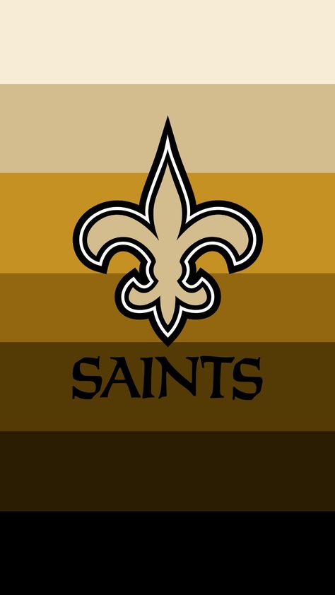 Enjoy this New Orleans Saints Phone Wallpaper! Saints Wallpaper, Iphone Wallpaper High Quality, Green Bay Packers Wallpaper, Saints Logo, New Orleans Saints Logo, New Orleans Saints Football, Rock Band Posters, Saints Football, Nfl Teams Logos