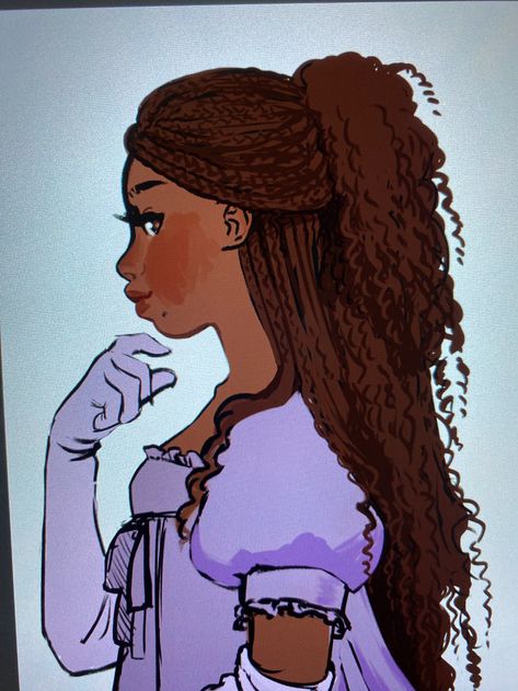 Home / Twitter Black Princess, Girls Cartoon Art, A Drawing, Cartoon Art Styles, Pretty Art, Character Design Inspiration, Cool Drawings, Art Sketches, Cartoon Art