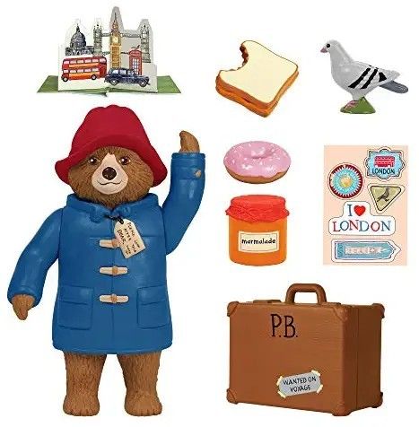 Marshall Paw Patrol Birthday, Paddington Movie, Paddington Bear Toy, Guitar Birthday Cakes, Paddington Bear Party, Oso Paddington, Pepper Pig, London Party, Bear Cake Topper