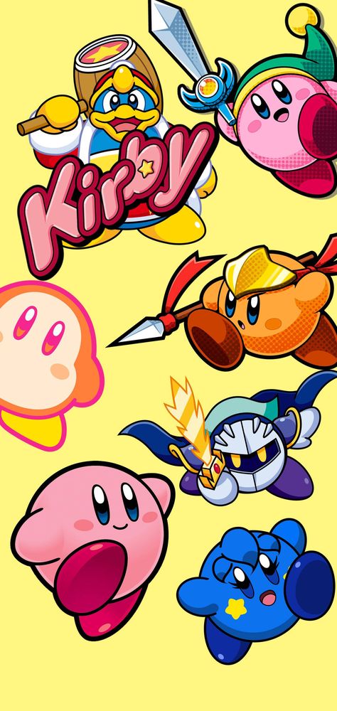 Kirby Iphone Wallpaper, Kirby Wallpaper, Kirby Nintendo, Iphone Wallpaper Hd, Kirby Character, Kirby Art, Easter Wallpaper, Fruit Wallpaper, Halloween Wallpaper Iphone