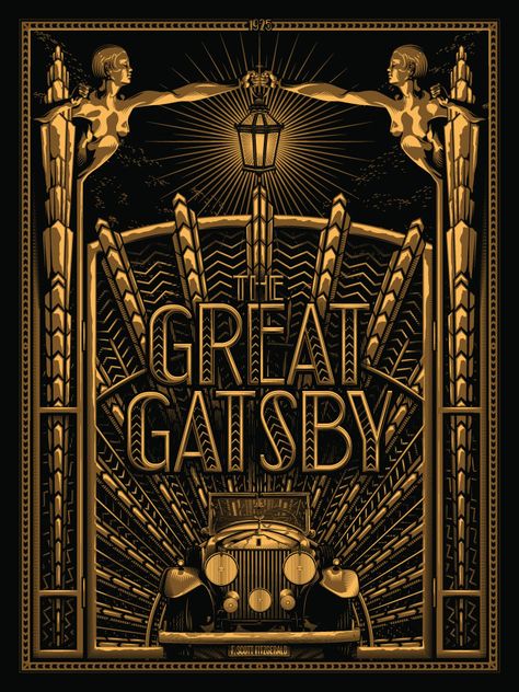 You can tell when a lot of talent and effort has been put into this design work and illustrations by Tracie Ching’s on this series of illustrated movie posters. More on the blog. Great Gatsby Poster, Gatsby Poster, The Great Gatsby Movie, Gatsby Movie, Arte Art Deco, Great Gatsby Art, Gatsby Art, Gatsby Theme, Motif Art Deco