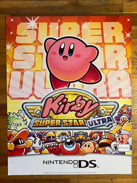 Kirby Super Star Ultra, Kirby Nintendo, Kirby Games, Game Cover, Nintendo Ds Games, Meta Knight, Ds Games, Playstation 2, Super Star