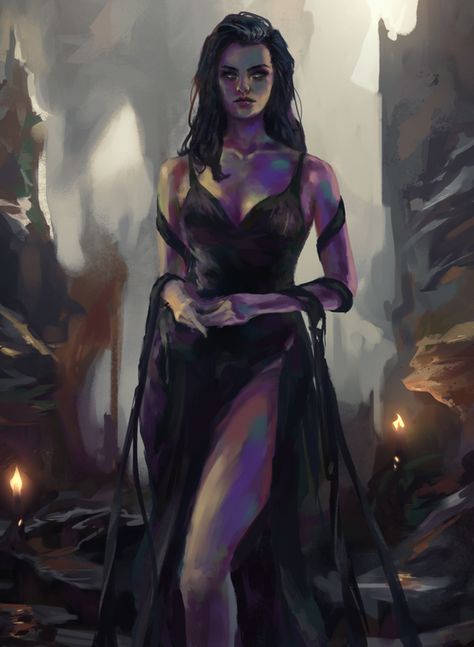 Fatale Overwatch, Castlevania Anime, Female Demons, The Garden Of Eden, Demon Art, Garden Of Eden, Dnd Characters, Dark Fantasy Art, Character Concept