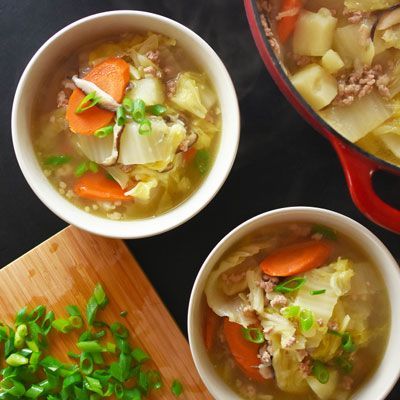 Napa Cabbage Soup, Soup Pork, Paleo Recipes Lunch, Soup Cabbage, Chinese Kool, Paleo Pork, Pork And Cabbage, Paleo Soup, Nom Nom Paleo