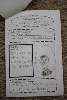 Simply Second Grade: Biography Freebie! Biography Activities, Biography Lesson, Homeschooling Lessons, Biography Graphic Organizer, Biography Report, Biography Template, Biography Projects, Biography Project, Interactive Notebooks Social Studies