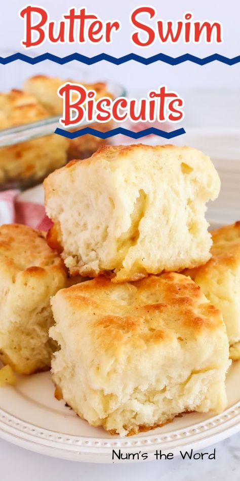 Soft Biscuits, Butter Swim Biscuits, Butter Biscuits Recipe, Swim Biscuits, Mom Meals, Easy Biscuit, Frozen Biscuits, Yummy Bread, Easy Biscuit Recipe