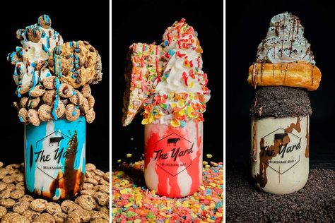 Where can I find milkshakes in Northern Virginia? The Yard Milkshake Bar. Carnegie Diner. Crazy Mason. Crazy Mason Milkshake, Crazy Milkshakes, The Yard Milkshake Bar, The Yard Milkshake, Waffle Ice Cream Sandwich, Oreo Cookie Cake, Realtor Client Gifts, Milkshake Bar, Waffle Ice Cream