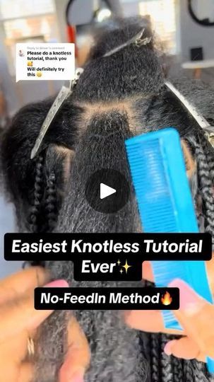 Crown Braids For Black Women, Crochet Braids Tutorial, Braiding Techniques, Box Braids Tutorial, Natural Hair Problems, Knotless Braid, Diy Hairstyle, Braids Tutorial, Hair Education