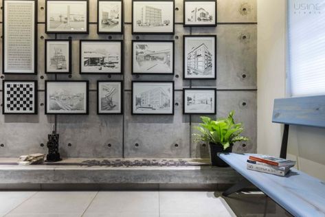 Architect Office Interior, Small Office Interior Design, Architect Office, Inmobiliaria Ideas, Office Wall Design, Office Interior Design Modern, The Architects Diary, Architects Office, Office Designs