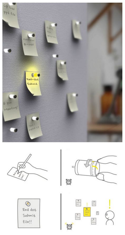 Light-Up Memo Note Timer Pins - Işıklı Not Zamanlayıcısı Raptiyeler Its Time, Up Board, Diy Lampe, Production Design, Take My Money, Gadgets And Gizmos, Cool Tech, Technology Gadgets, Cool Inventions