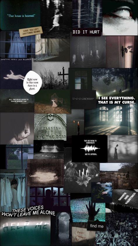 Horror Aesthetic Wallpaper, Hunting Backgrounds, Hunting Wallpaper, Aesthetic Wallpaper Collage, Paranormal Aesthetic, Ghost Aesthetic, Paranormal Pictures, Ghost Horror, Horror Aesthetic