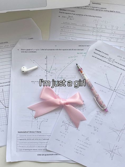 Pink Math Aesthetic Wallpaper, A Level Maths Aesthetic, Pink Math Aesthetic, Cute Math Notes, Study Pink Aesthetic, Math Girl Aesthetic, Studying Math Aesthetic, Maths Aesthetic, Math Motivation