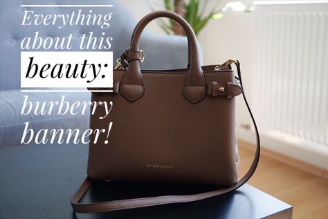 Burberry The Banner Bag // You can find out more on my  website.. Luxury Bag - Trendy - Bag - Mini bags - 2017 trends #burberry Burberry Banner Bag, 2017 Trends, Must Buy, Website Banner, Luxury Bag, Lifestyle Fashion, Mini Bags, Burberry Bag, Kate Spade Top Handle Bag