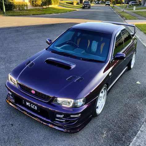 / Subie 💜/ 🔑 @thatgc8girl __________________________________ #jdm #jdmgram #jdmculture #jdmcar #jdmcars #turbo #twinturbo #lowlife #drift #driftlife #japanflower #oldjdmschool #subaru #subaruimpreza #impreza #wrxsti #imprezagram #old_school_jdm_ __________________________________ 1998 Subaru Impreza, 1999 Subaru Impreza, Old Subaru, Aesthetic Car, Best Jdm Cars, Subaru Cars, Drifting Cars, Cool Car Pictures, Custom Muscle Cars