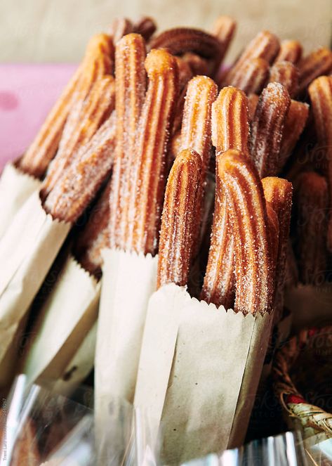 Churos Ideas, Churro Aesthetic, Churros Packaging Ideas, Churros Aesthetic, Mexican Churros, Churros Recipe, Mexico Food, Food Obsession, Churros