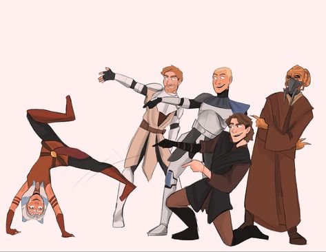 Ahsoka X Anakin Fanart, Star Wars Rex And Anakin, Plo Koon And Ahsoka Fanart, Anakin Ahsoka Rex Obi Wan Fanart, Obiwan Anakin Fanart, Rex Ahsoka And Anakin, Obi Wan Anakin And Ahsoka Fanart, Anakin Clone Wars Fanart, Ahsoka Tano And Rex Fanart