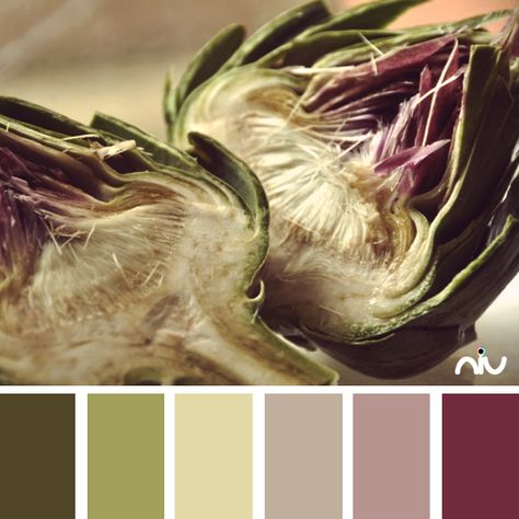 Artichoke Color Palette, Color Thesaurus, Construction Repair, Design Seeds, Paul Gauguin, Colour Palettes, Blue Rose, Color Of Life, Rose Design