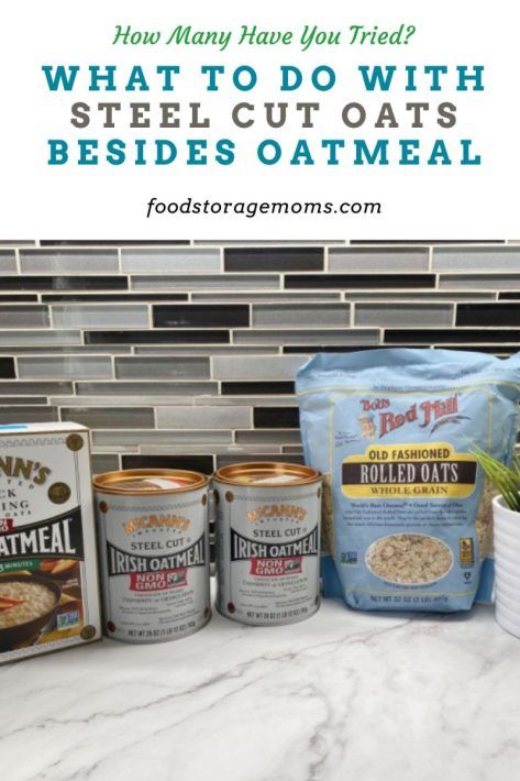 Steel Cut Oat Muffins, Steel Cut Oats Granola, Oat Granola Recipe, Traditional Homemaking, Vintage Skills, Steel Cut Oatmeal Recipes, Steel Oats, Irish Oatmeal, Easy Oatmeal Recipes