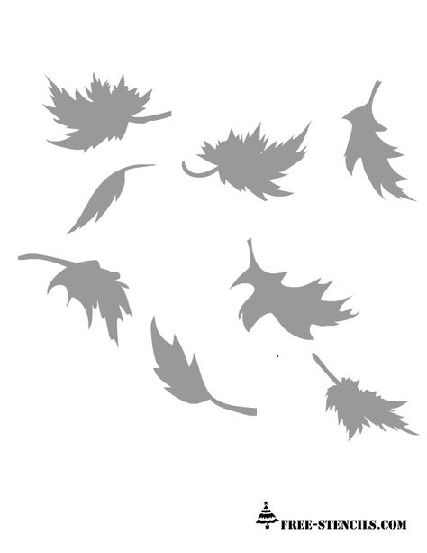 free printable fall leaves stencil Fall Stencils, Leaves Images, Leaf Printables, Owl Stencil, Leaves Stencil, Leaf Templates, Stencils Printables Templates, Fall Art Projects, Leaf Stencil