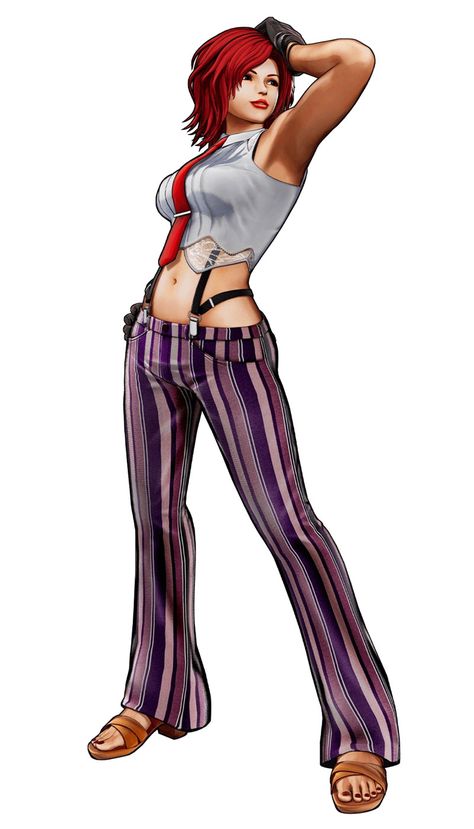 Vanessa Art - The King of Fighters XV Art Gallery Snk King Of Fighters, We The Kings, The King Of Fighters, Fighter Girl, King Of Fighters, Body Poses, Street Fighter, The King, Two Piece Pant Set