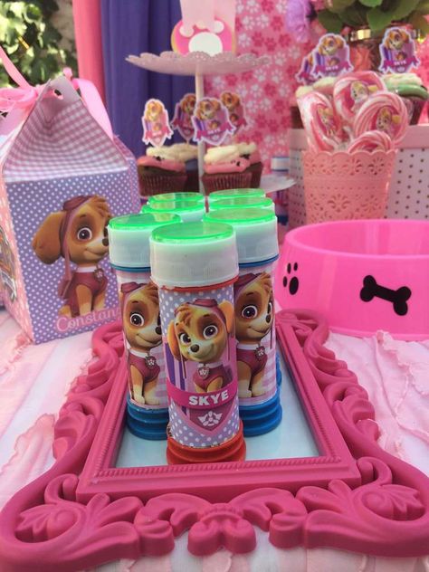 Paw Patrol Ideas, Skye Birthday Party Paw Patrol, Girl Paw Patrol Party, Birthday Invitations Ideas, Girl Party Ideas, Skye Birthday Party, Skye Paw Patrol Party, Paw Patrol Skye Birthday, Paw Patrol Birthday Decorations