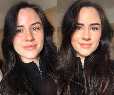 15 Before and After Pics That Prove Good Makeup Can Work Miracles Christmas Eve Makeup, Natural Look Makeup, Stunning Makeup Looks, Channel Makeup, Good Makeup, Before And After Pics, How To Match Foundation, Power Of Makeup, Favorite Makeup