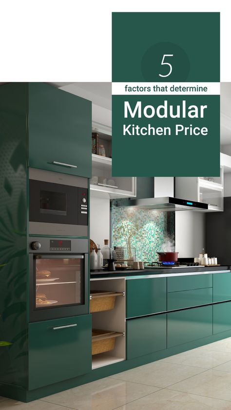 Modular kitchens are not as expensive as you might think. Read on to know more. Modular Kitchen Cabinets, Kitchen Prices, Kitchen Design Color, Kitchen Modular, Kitchen Cupboard Designs, Kabinet Dapur, Modern Kitchen Cabinet Design, Modular Kitchen Design, Kitchen Interior Design Decor