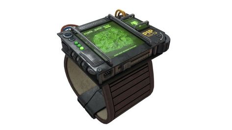 Cyberpunk Gadgets, Futuristic Cosplay, Wrist Computer, Fallout Props, Futuristic Watches, Punk Genres, Fallout Concept Art, Pip Boy, Tom Clancy The Division