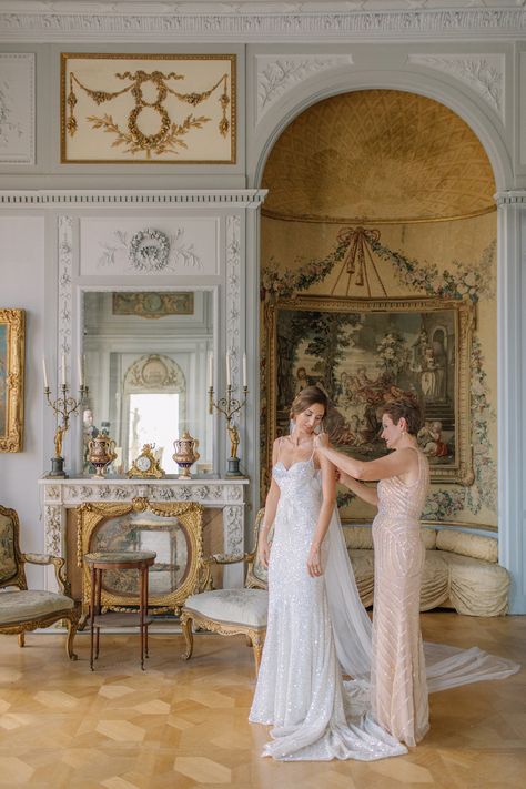 French Chateau Wedding Inspiration, Elegant Intimate Wedding, Villa Ephrussi De Rothschild, Villa Ephrussi, Chateaux Interiors, French Chateau Wedding, Wedding Venue Locations, Wedding Painting, Douro Valley